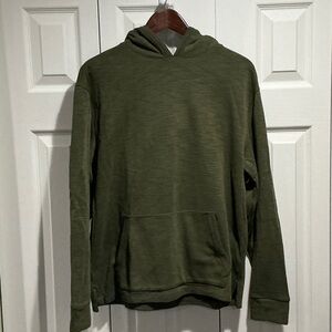 Express Forest Green Hoodie for Men